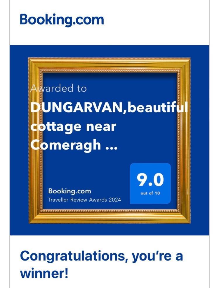 Dungarvan,Beautiful Cottage Near Comeragh Mountains Coolnasmear Ngoại thất bức ảnh